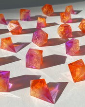Load image into Gallery viewer, Painted Sky 7-Piece Dice Set