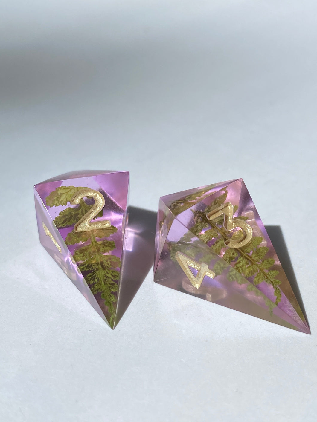 Baby Fern D4 pair - Lilac