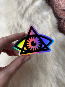 Holographic Logo Sticker