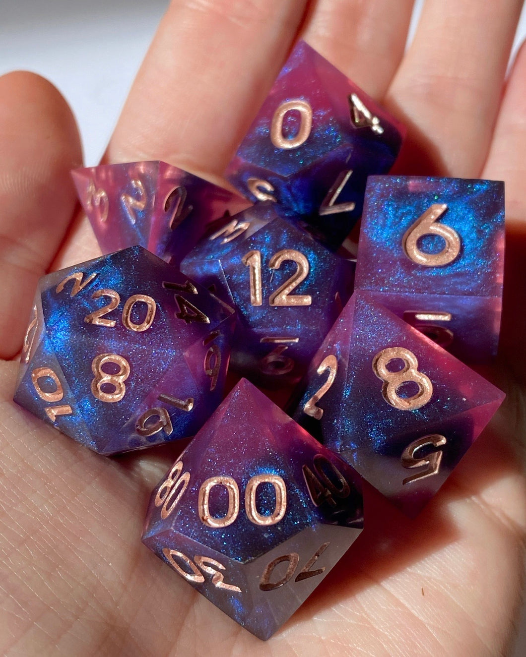 Astral Projection 7-Piece Dice Set