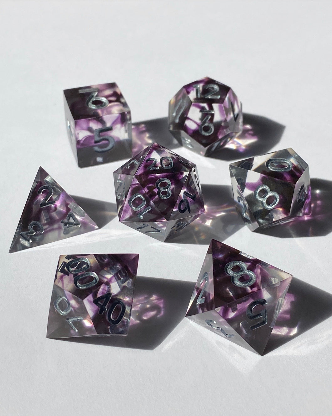 Cursed Souls 7-Piece Dice Set