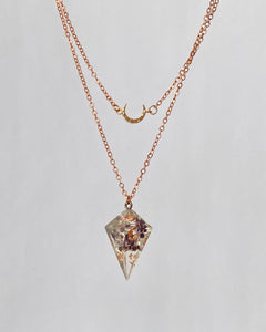 Autumn Hearts Layered Necklace