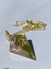 Load image into Gallery viewer, Baby Fern D4 Necklace - Blush