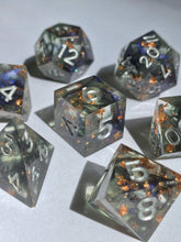 Load image into Gallery viewer, Witching Hour 7-Piece Dice Set