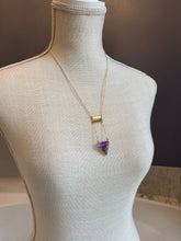 Load image into Gallery viewer, Golden Hour D4 ladder Necklace