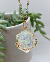 Load image into Gallery viewer, D20 Cage Necklace