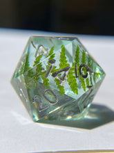 Load image into Gallery viewer, Forest Gems D20 - Silver Ink